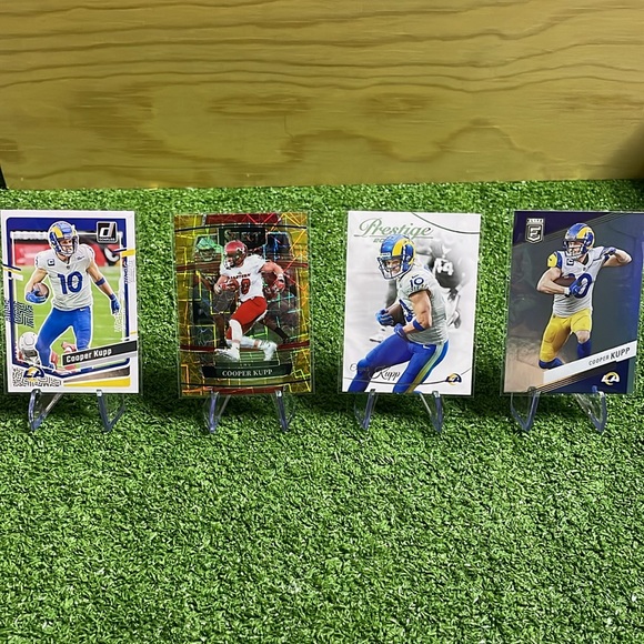 32. Los Angeles Rams Lof of 4 Cooper Kupp Trading Cards 🏈 - Picture 9 of 9